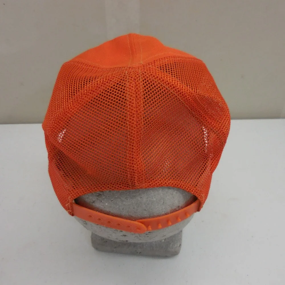 Vintage Denver Broncos Youth Trucker Hat Sports Specialties Orange Snapback NFL